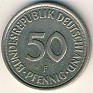 50 Pfennig Germany 1972 KM# 109.2. Uploaded by Granotius